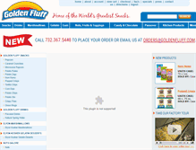 Tablet Screenshot of goldenfluff.com